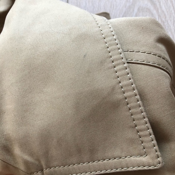 Belstaff Classic Trench Coat in Tan Italian Size 36 / US women’s XXS - Picture 12 of 14